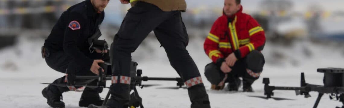 Recherche et sauvetage par drone