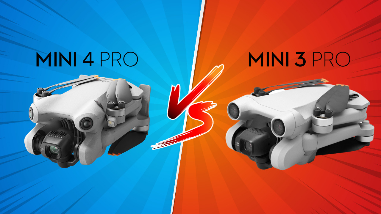 Comparaison entre DJI Mini 4 Pro et Mini 3 Pro : améliorations